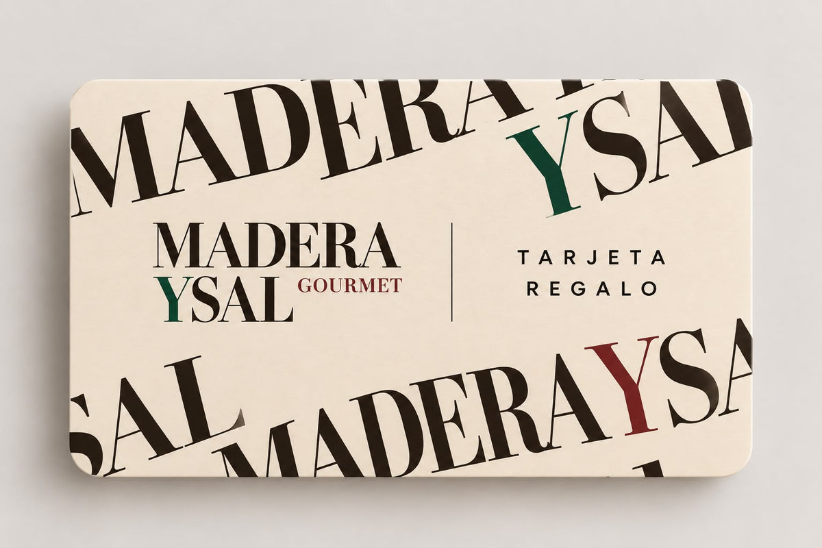 Tarjeta Regalo Madera y Sal Gourmet